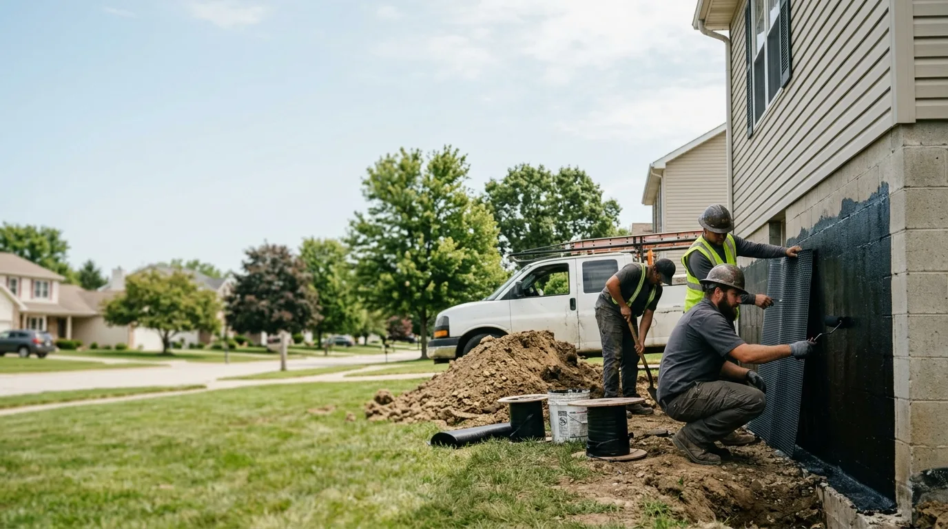 Basement Waterproofing in Pierron, IL near me